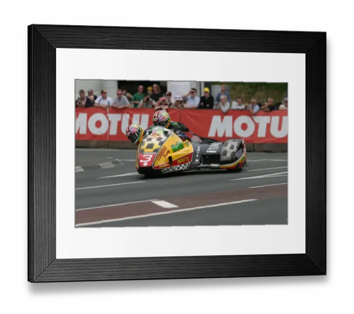 Framed Print : Tim Reeves & Gregory Cluze (Honda) 2011 Sidecar TT Framed Print : Tim Reeves & Gregory Cluze (Honda) 2011 Sidecar TT
