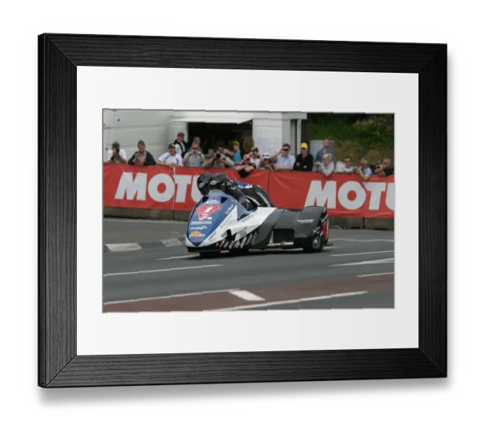 Framed Print : John Holden & Andrew Winkle (LCR) 2011 Sidecar TT Framed Print : John Holden & Andrew Winkle (LCR) 2011 Sidecar TT