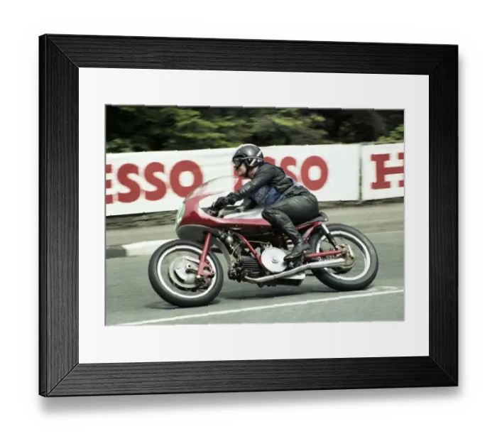 Framed Print : Arthur Wheeler (Guzzi) 1980 Classic Parade Framed Print : Arthur Wheeler (Guzzi) 1980 Classic Parade