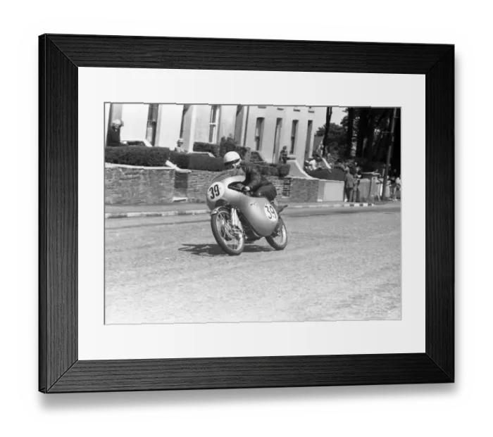 Framed Print : Horst Fugner (MZ) 1959 Ultra Lightweight TT Framed Print : Horst Fugner (MZ) 1959 Ultra Lightweight TT