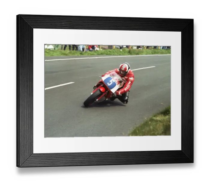 Framed Print : Johnny Rea (Yamaha) 1989 Junior TT Framed Print : Johnny Rea (Yamaha) 1989 Junior TT