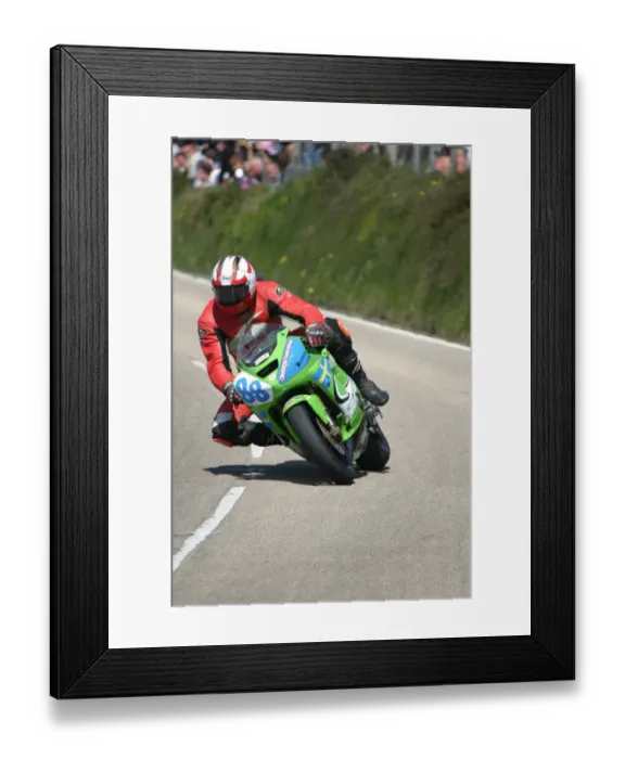 Framed Print : Wade Boyd (Kawasaki) 2007 Supersport TT Framed Print : Wade Boyd (Kawasaki) 2007 Supersport TT