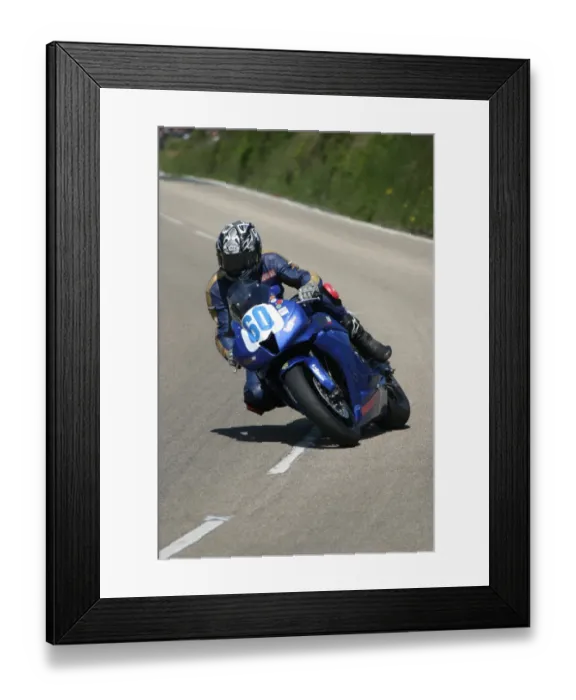 Framed Print : Derran Slous (Honda) 2007 Supersport TT Framed Print : Derran Slous (Honda) 2007 Supersport TT