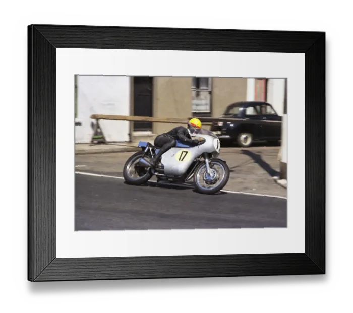Framed Print : Derek Woodman (Seeley) 1968 Senior TT Framed Print : Derek Woodman (Seeley) 1968 Senior TT