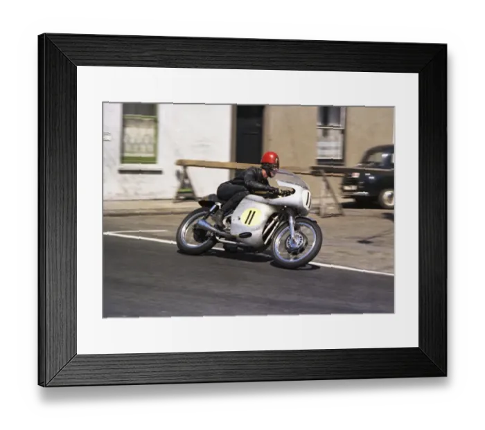 Framed Print : John Cooper (Seeley) 1968 Senior TT Framed Print : John Cooper (Seeley) 1968 Senior TT