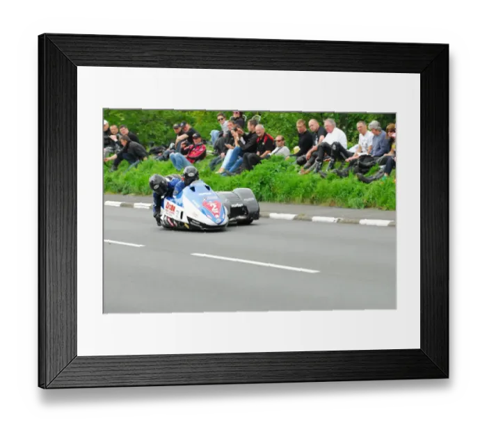Framed Print : John Holden & Andrew Winkle (LCR) 2013 Sidecar TT Framed Print : John Holden & Andrew Winkle (LCR) 2013 Sidecar TT