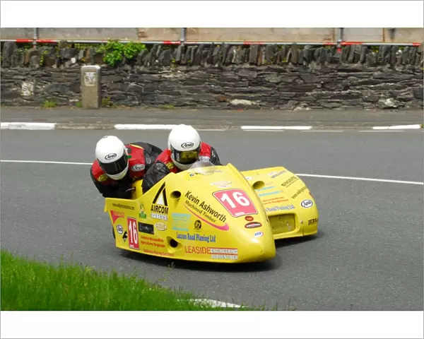 Gordon Shand & Phil Hyde (Shand) 2013 Sidecar TT