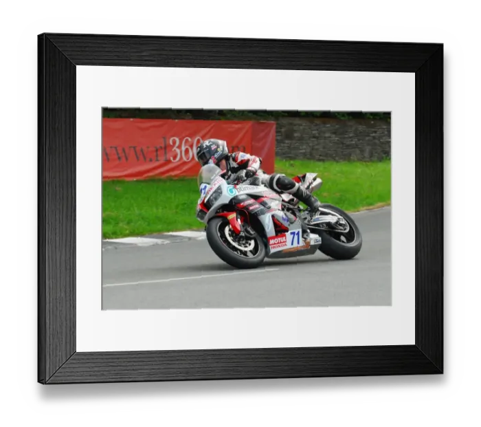 Framed Print : Xavier Denis (Honda) 2016 Supersport TT Framed Print : Xavier Denis (Honda) 2016 Supersport TT