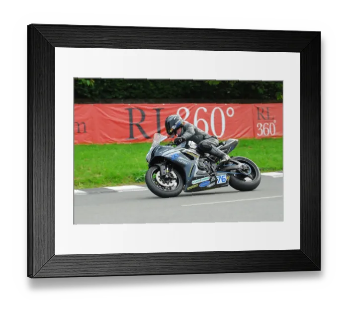 Framed Print : Andrew Soar (Suzuki) 2016 Supersport TT Framed Print : Andrew Soar (Suzuki) 2016 Supersport TT