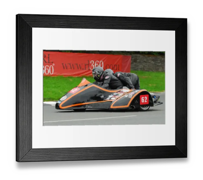 Framed Print : Thierry Laforest & Francky Fouet (Ballas Honda) 2016 Sidecar A TT Framed Print : Thierry Laforest & Francky Fouet (Ballas Honda) 2016 Sidecar A TT