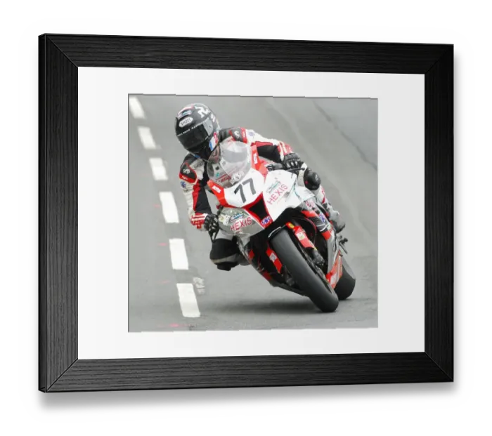 Framed Print : Xavier Denis (Kawasaki) 2016 Superbike TT Framed Print : Xavier Denis (Kawasaki) 2016 Superbike TT