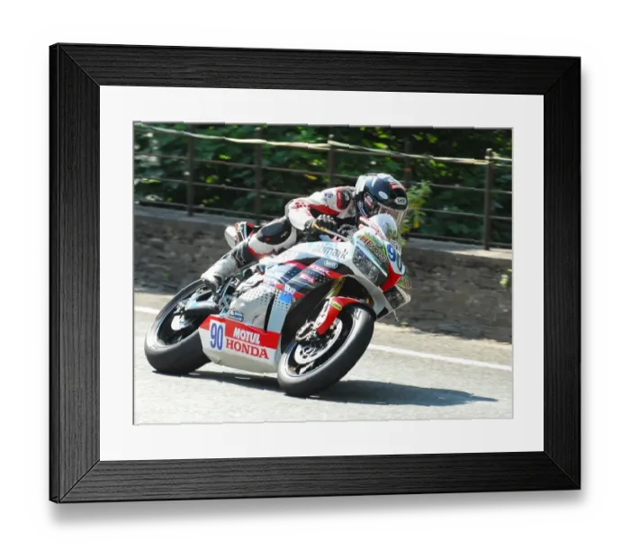 Framed Print : Morgan Govignon (Honda) 2016 Supersport 1 TT Framed Print : Morgan Govignon (Honda) 2016 Supersport 1 TT