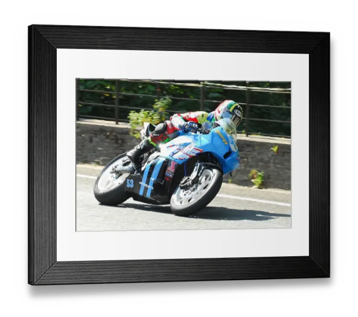Framed Print : Allann Venter (Honda) 2016 Supersport 1 TT Framed Print : Allann Venter (Honda) 2016 Supersport 1 TT