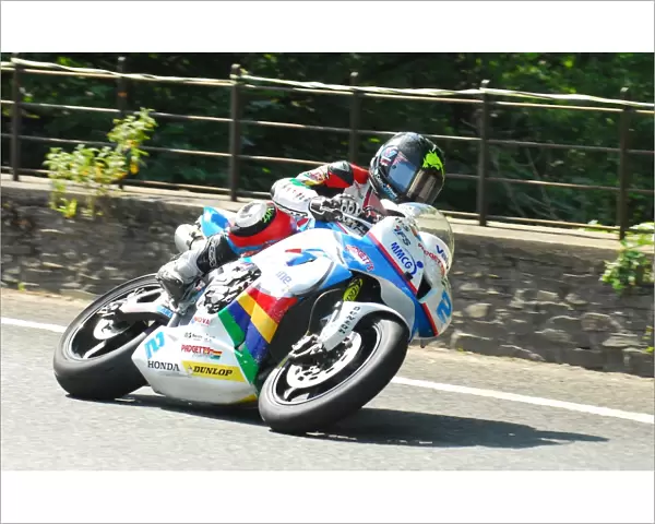 Bruce Anstey (Honda) 2016 Supersport 1 TT