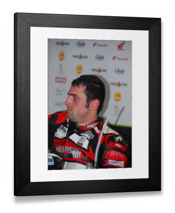 Framed Print : Michael Dunlop 2016 Senior TT