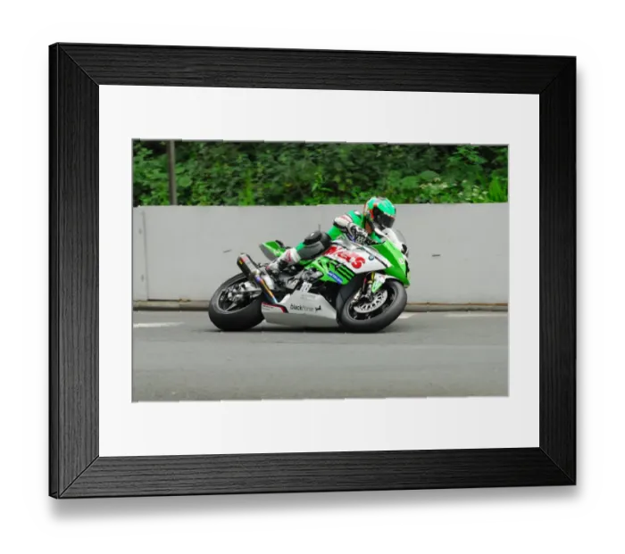 Framed Print : Martin Jessopp (BMW) 2016 Senior TT Framed Print : Martin Jessopp (BMW) 2016 Senior TT