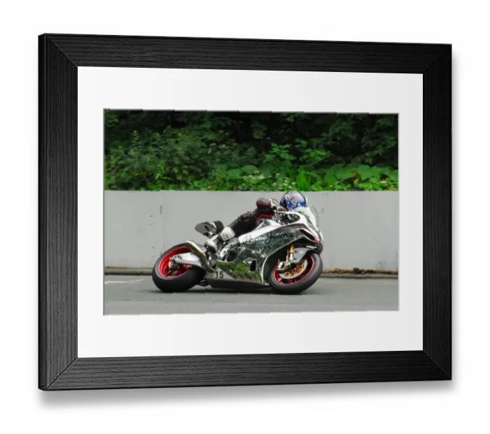 Framed Print : David Johnson (Norton) 2016 Senior TT Framed Print : David Johnson (Norton) 2016 Senior TT