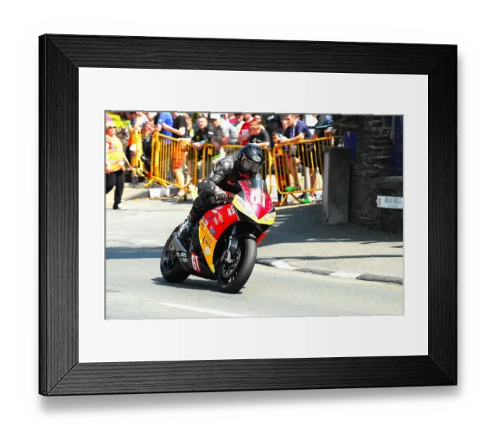 Framed Print : George Spence (Honda) 2016 Superstock TT Framed Print : George Spence (Honda) 2016 Superstock TT