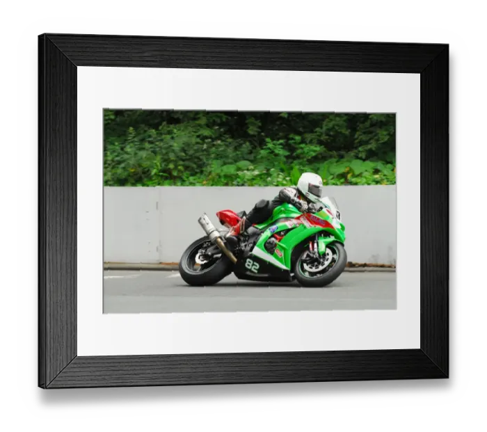 Framed Print : Matthew Rees (Kawasaki) 2016 Senior TT Framed Print : Matthew Rees (Kawasaki) 2016 Senior TT