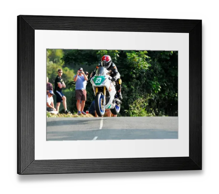 Framed Print : Michal Dokoupil (Kawasaki) 2016 Lightweight TT Framed Print : Michal Dokoupil (Kawasaki) 2016 Lightweight TT