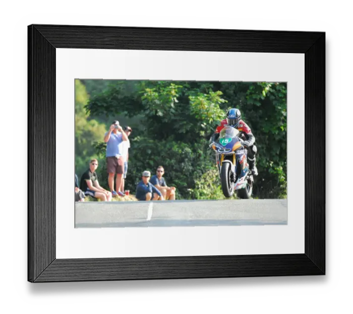Framed Print : Sam West (Kawasaki) 2016 Lightweight TT Framed Print : Sam West (Kawasaki) 2016 Lightweight TT