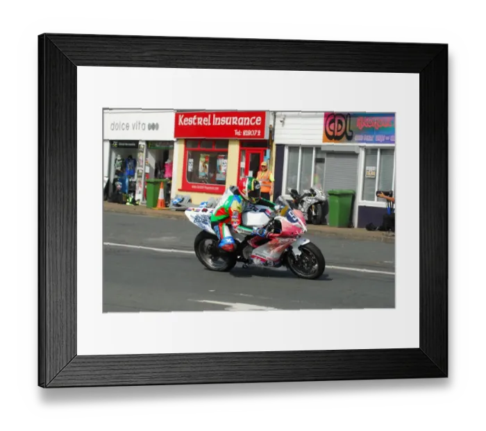 Framed Print : Allann Venter (Brunel) 2016 Zero TT Framed Print : Allann Venter (Brunel) 2016 Zero TT