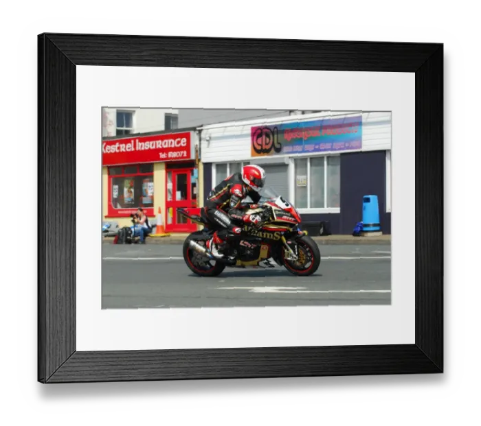 Framed Print : Michael Rutter (BMW) 2016 Senior TT Framed Print : Michael Rutter (BMW) 2016 Senior TT