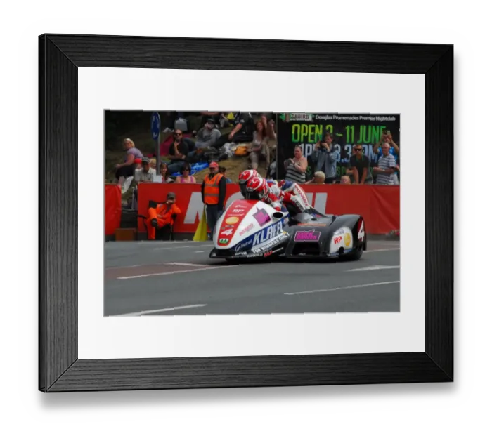 Framed Print : Tim Reeves & Patrick Farrance (DMR Honda) 2016 Sidecar 2 TT Framed Print : Tim Reeves & Patrick Farrance (DMR Honda) 2016 Sidecar 2 TT