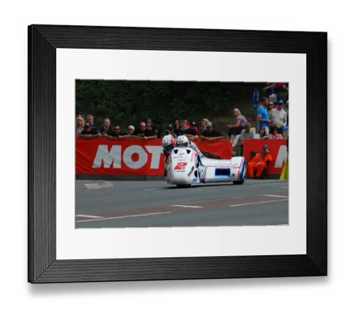 Framed Print : Ben Birchall & Tom Birchall (LCR Honda) 2016 Sidecar 2 TT Framed Print : Ben Birchall & Tom Birchall (LCR Honda) 2016 Sidecar 2 TT