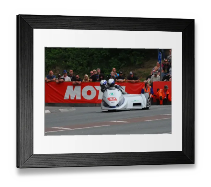 Framed Print : Kevin Thornton & Dave Dean (Suzuki LCR) 2016 Sidecar 2 TT Framed Print : Kevin Thornton & Dave Dean (Suzuki LCR) 2016 Sidecar 2 TT