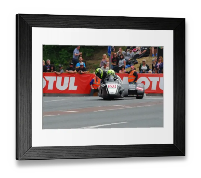 Framed Print : Michael Grabmuller & Manfred Wechselberger (Yamaha LCR) 2016 Sidecar 2 TT Framed Print : Michael Grabmuller & Manfred Wechselberger (Yamaha LCR) 2016 Sidecar 2 TT