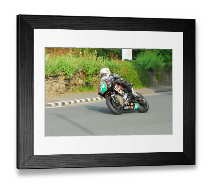 Framed Print : Danny Webb (Kawasaki) 2016 Lightweight TT Framed Print : Danny Webb (Kawasaki) 2016 Lightweight TT