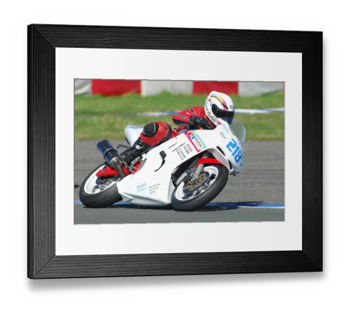 Framed Print : Terry Rigaux (Honda) April; Jurby Framed Print : Terry Rigaux (Honda) April; Jurby
