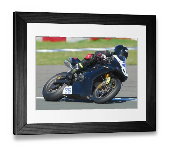 Framed Print : Frankie Stennett (Triumph) April; Jurby Framed Print : Frankie Stennett (Triumph) April; Jurby