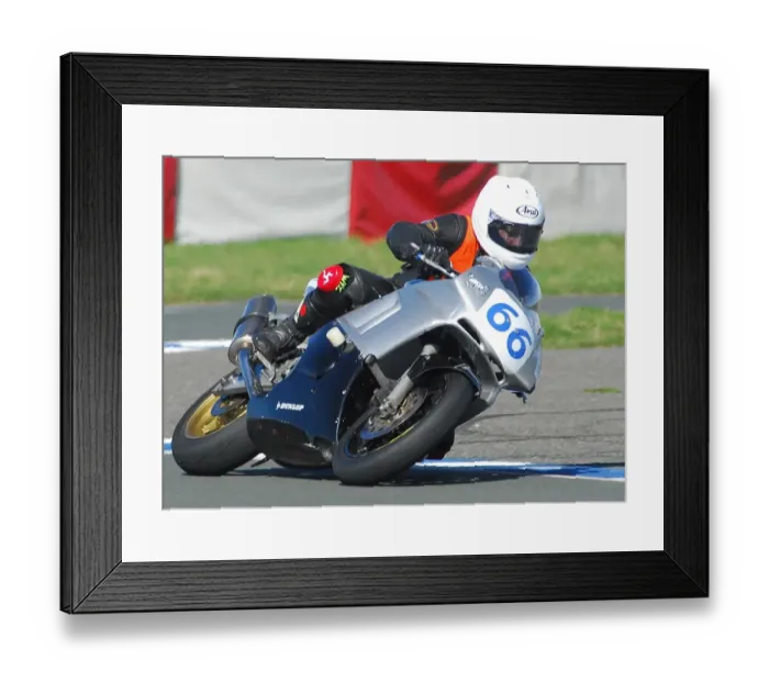 Framed Print : Paul Magee (Honda) April; Jurby Framed Print : Paul Magee (Honda) April; Jurby