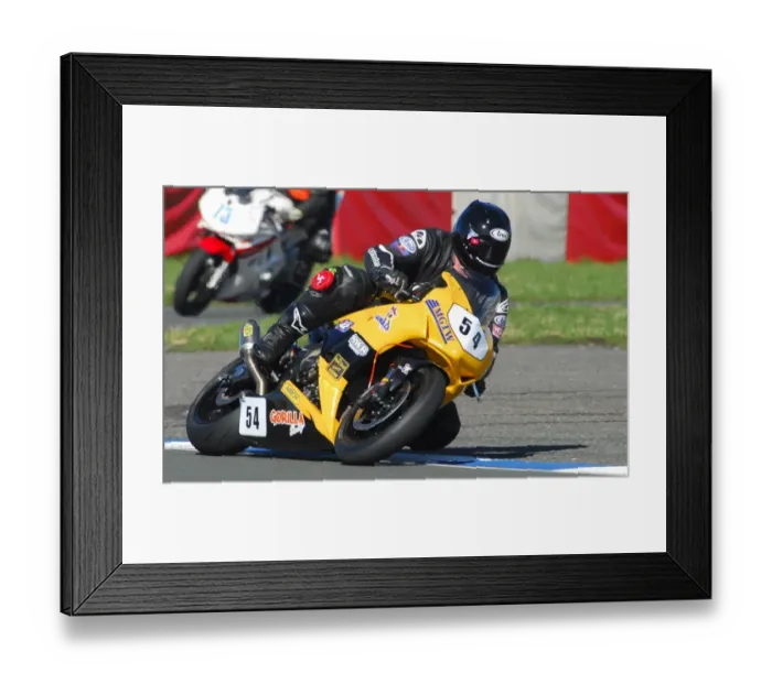 Framed Print : Paul Turner (Honda) April; Jurby Framed Print : Paul Turner (Honda) April; Jurby