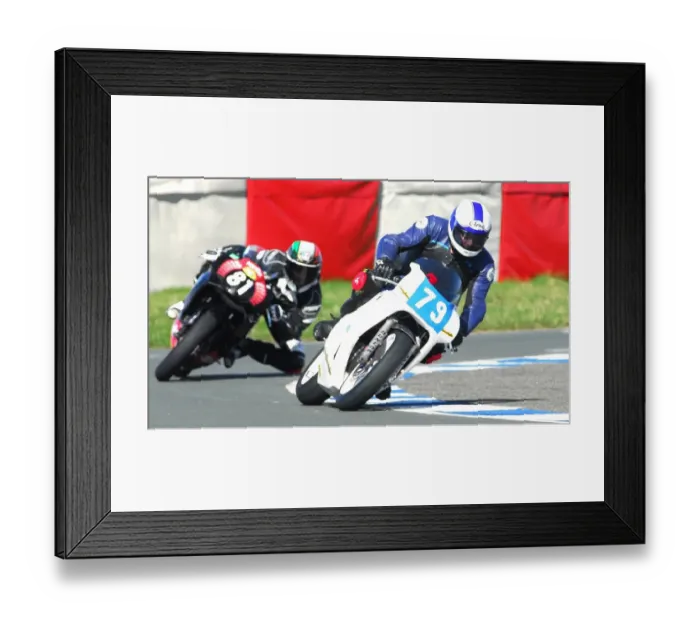 Framed Print : Jimmy Creer (Honda) April; Jurby Framed Print : Jimmy Creer (Honda) April; Jurby