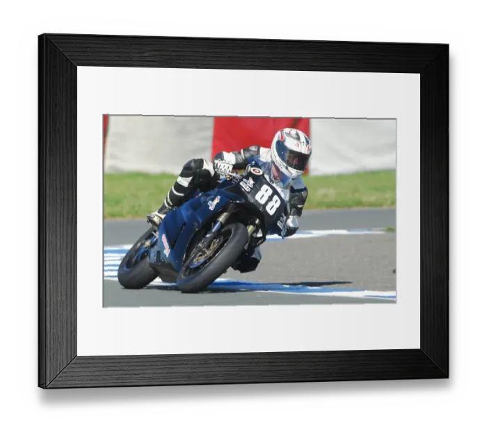 Framed Print : Neil Smith (Honda) April; Jurby Framed Print : Neil Smith (Honda) April; Jurby