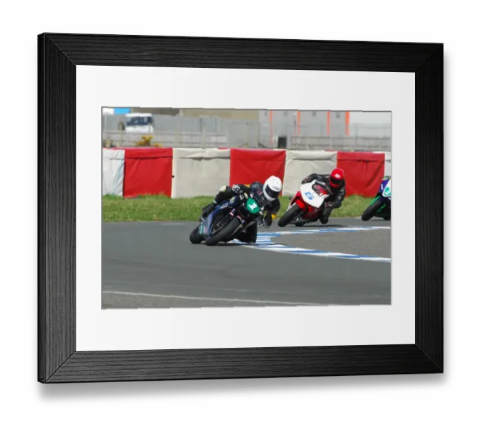 Framed Print : Callum Collister (Kawasaki) April; Jurby Framed Print : Callum Collister (Kawasaki) April; Jurby