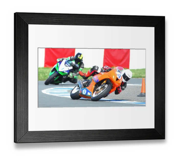 Framed Print : Ryan Cringle (Triumph) April; Jurby Framed Print : Ryan Cringle (Triumph) April; Jurby