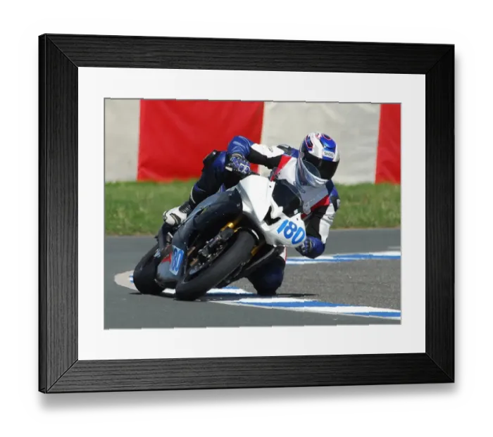 Framed Print : Peter Wilkinson (Yamaha) April; Jurby Framed Print : Peter Wilkinson (Yamaha) April; Jurby