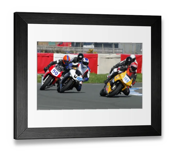 Framed Print : Chris Bullley (Honda), Peter Wilkinson (Yamaha), Robert Temple (Honda); April; Jurby Framed Print : Chris Bullley (Honda), Peter Wilkinson (Yamaha), Robert Temple (Honda); April; Jurby