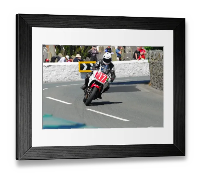 Framed Print : Alan Bud Jackson (Yamaha) 2016 Pre TT Classic Framed Print : Alan Bud Jackson (Yamaha) 2016 Pre TT Classic