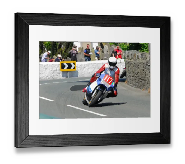 Framed Print : Tim Poole (Suzuki) 2016 Pre TT Classic Framed Print : Tim Poole (Suzuki) 2016 Pre TT Classic