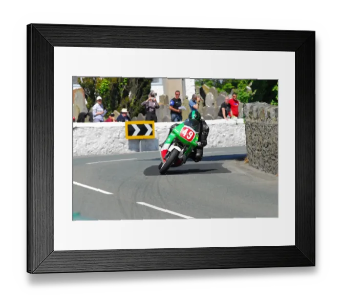 Framed Print : Neal Champion (Kawasaki) 2016 Pre TT Classic Framed Print : Neal Champion (Kawasaki) 2016 Pre TT Classic