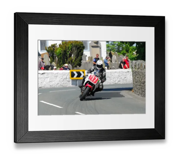 Framed Print : Alan Bud Jackson (Yamaha) 2016 Pre TT Classic Framed Print : Alan Bud Jackson (Yamaha) 2016 Pre TT Classic