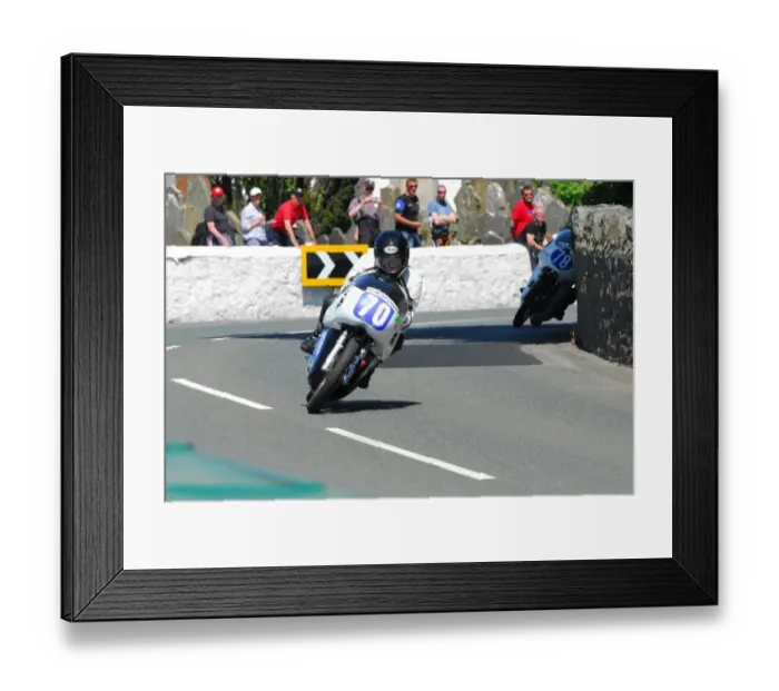 Framed Print : Vic Haskell (Rickman Gold Star) 2016 Pre TT Classic Framed Print : Vic Haskell (Rickman Gold Star) 2016 Pre TT Classic