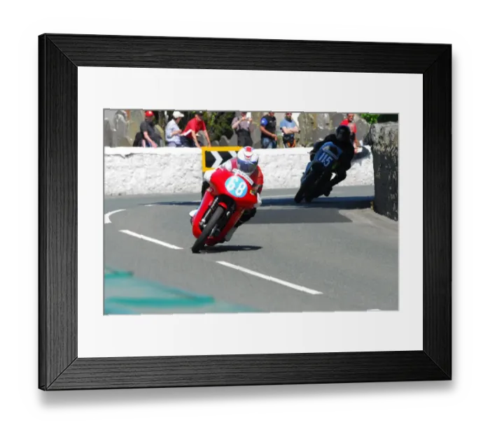 Framed Print : Bernie Wright (Honda) 2016 Pre TT Classic Framed Print : Bernie Wright (Honda) 2016 Pre TT Classic