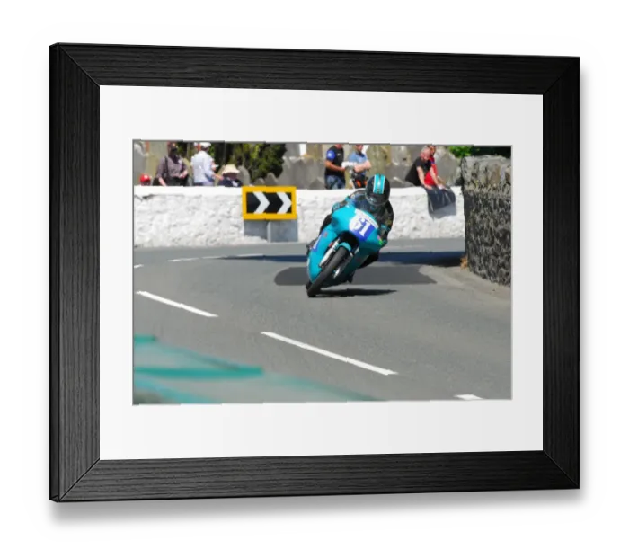 Framed Print : Geoff Bates (Honda) 2016 Pre TT Classic Framed Print : Geoff Bates (Honda) 2016 Pre TT Classic