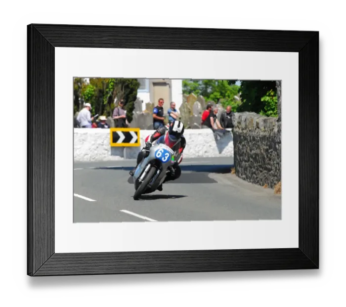 Framed Print : Ian Thompson (Honda) 2016 Pre TT Classic Framed Print : Ian Thompson (Honda) 2016 Pre TT Classic